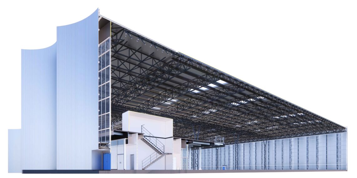 The Mayoral New Warehouse Logistics Center / System Arquitectura 16 The mayoral new warehouse logistics center / system arquitectura