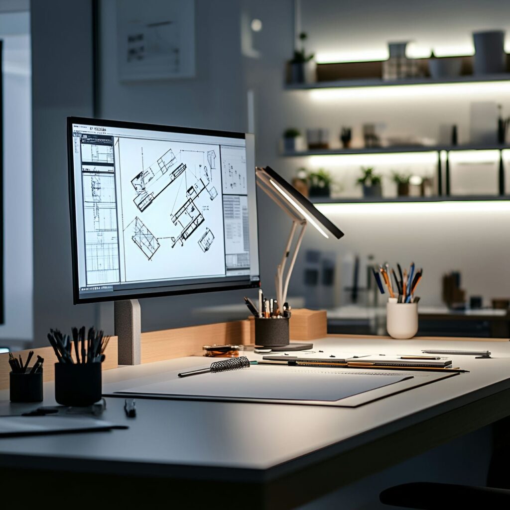 8. Drafting table