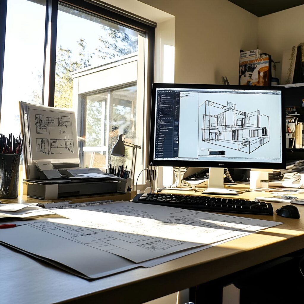 8. Drafting table