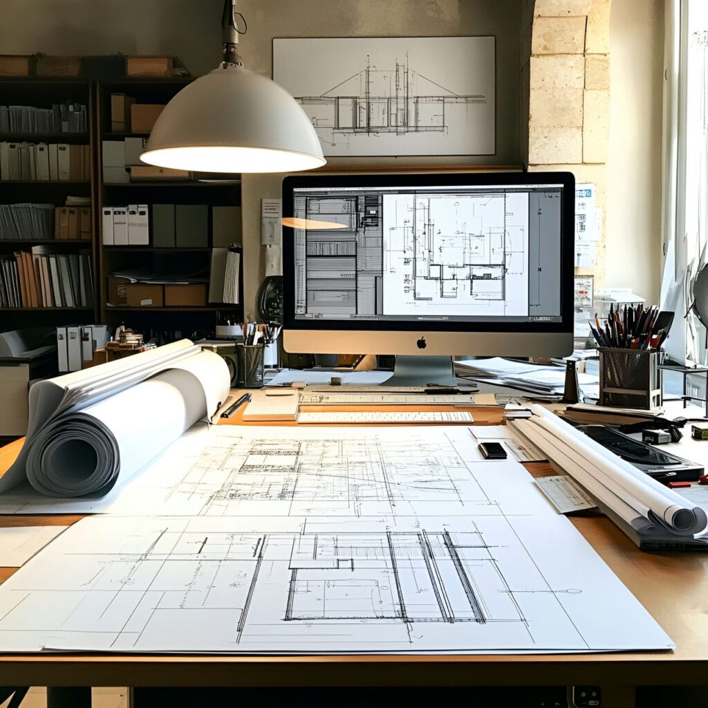 8. Drafting table