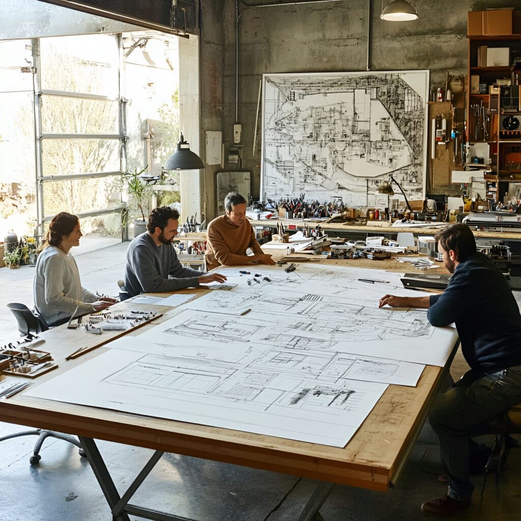 8. Drafting table