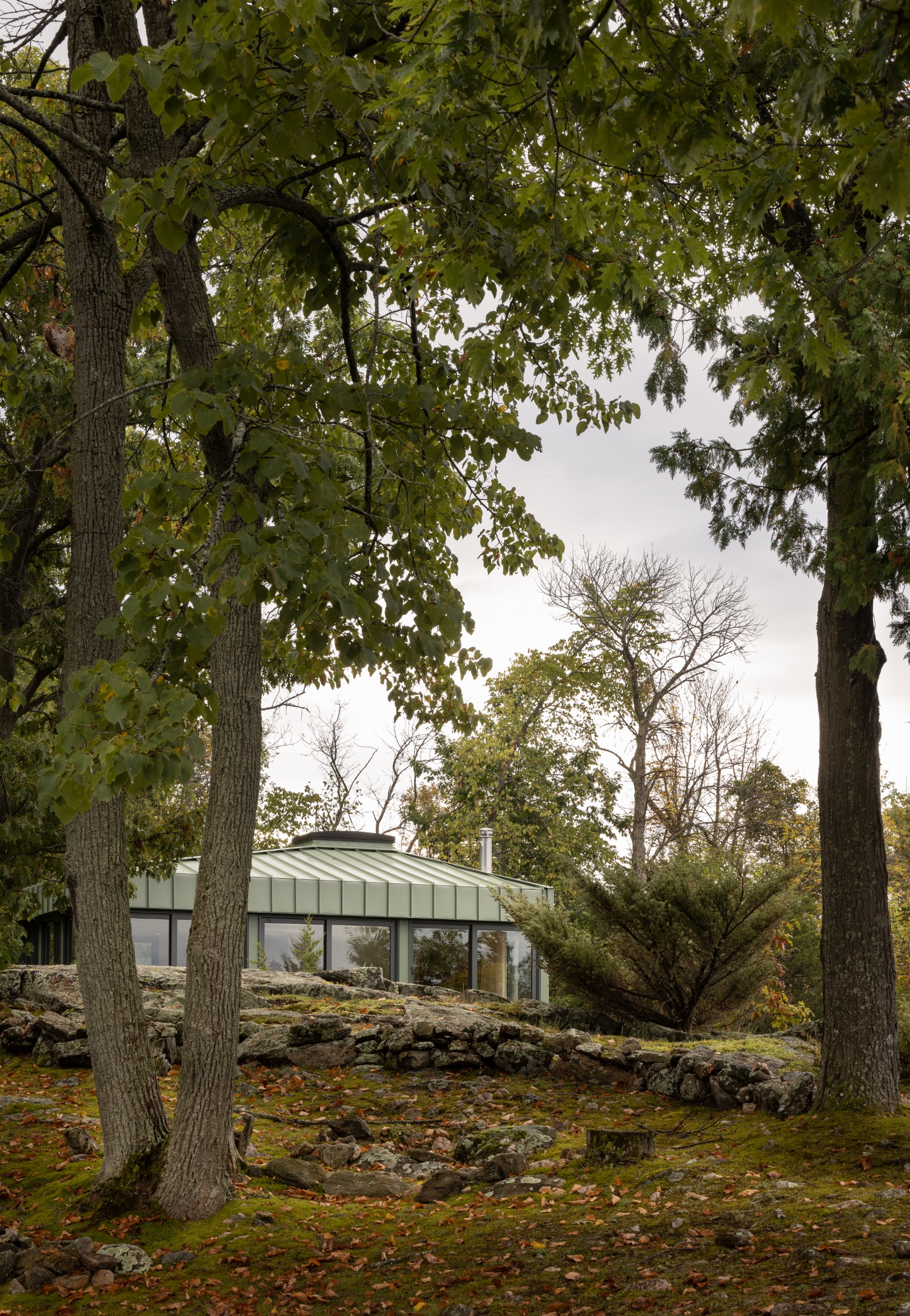 Green Cabin / Daymark Design 11 Green cabin / daymark design