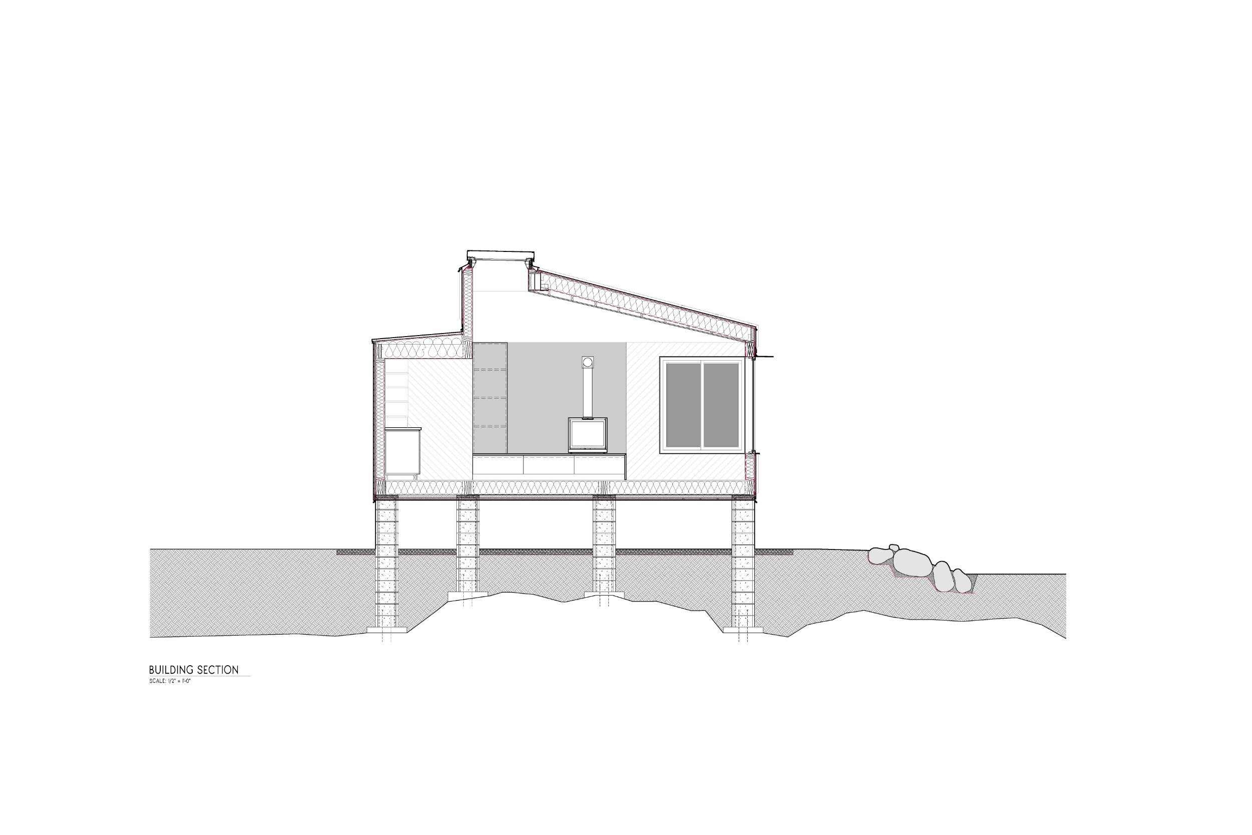 Green Cabin / Daymark Design 33 Green cabin / daymark design