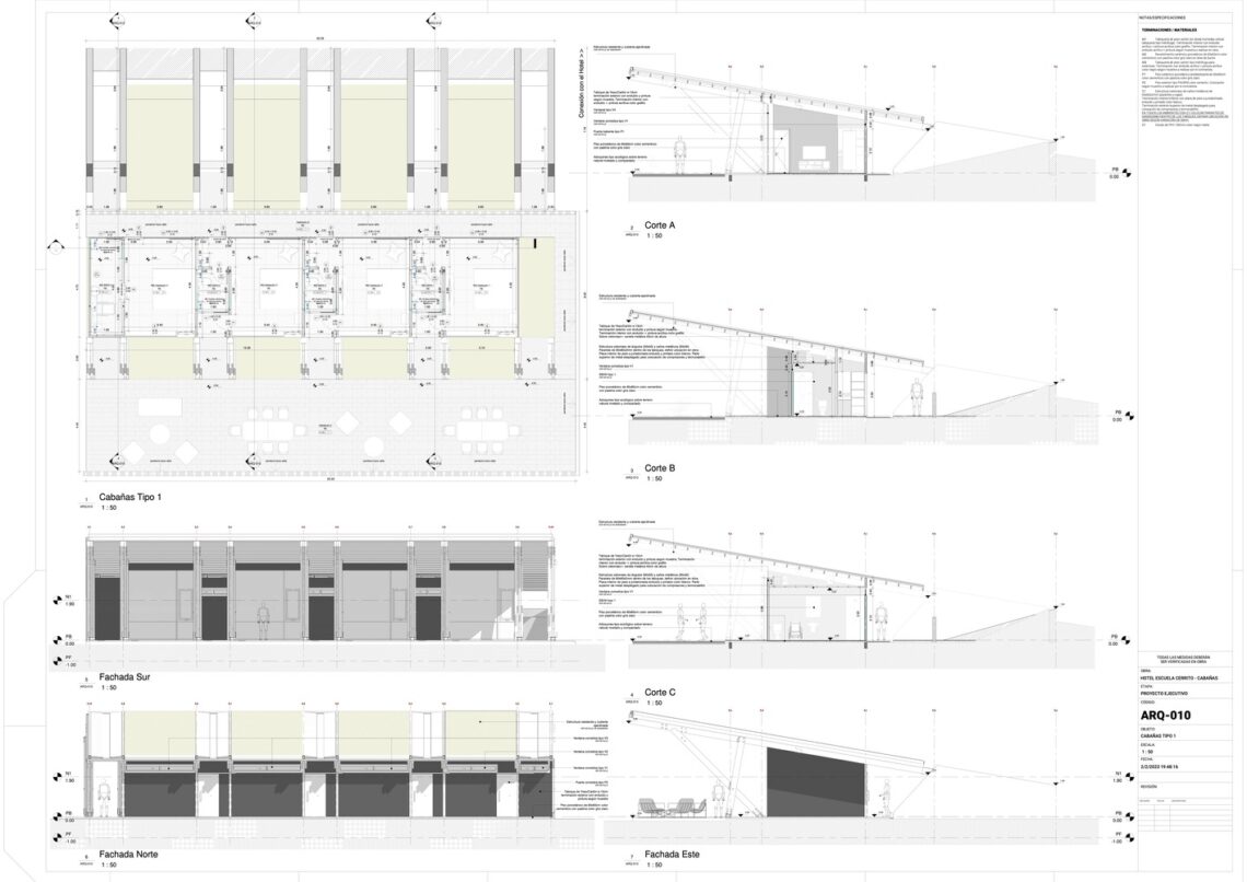 Yvyrupa Cabins For A Hotel In Cerrito / Sd+A 25 Yvyrupa cabins for a hotel in cerrito / sd+a