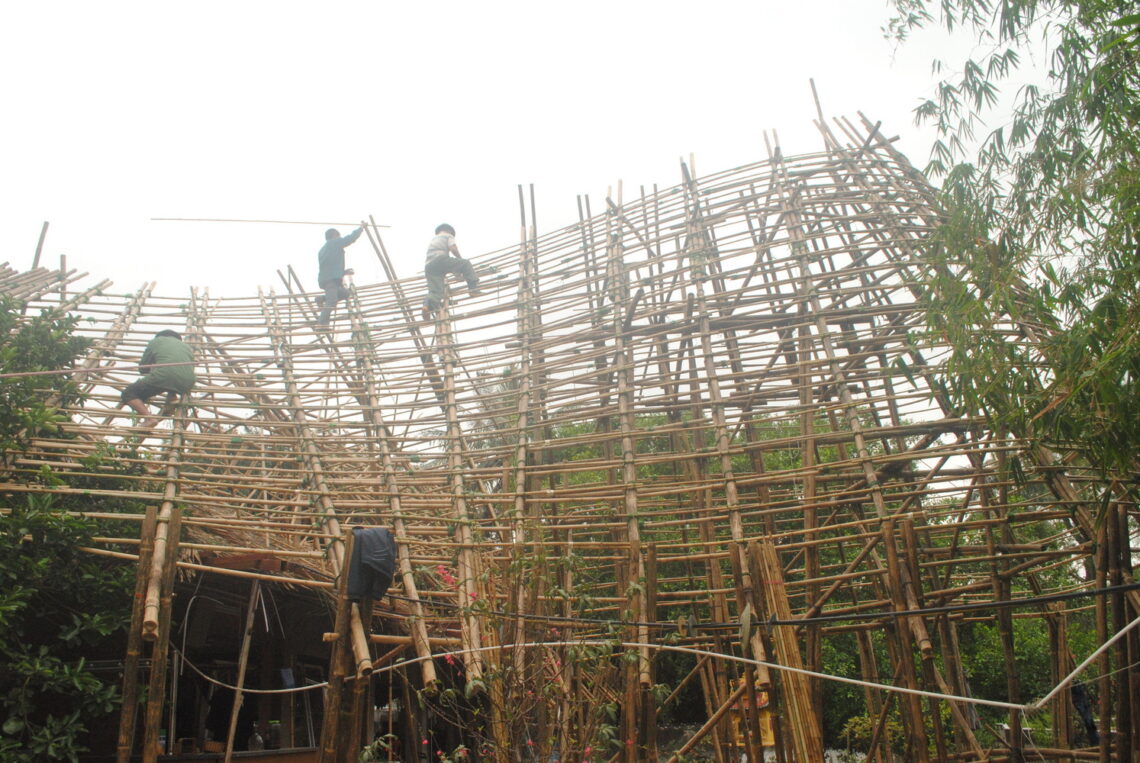 Bamboo Cultural Restaurant Platform / Akasha+Associates Architecture 1 Bamboo cultural restaurant platform / akasha+associates architecture