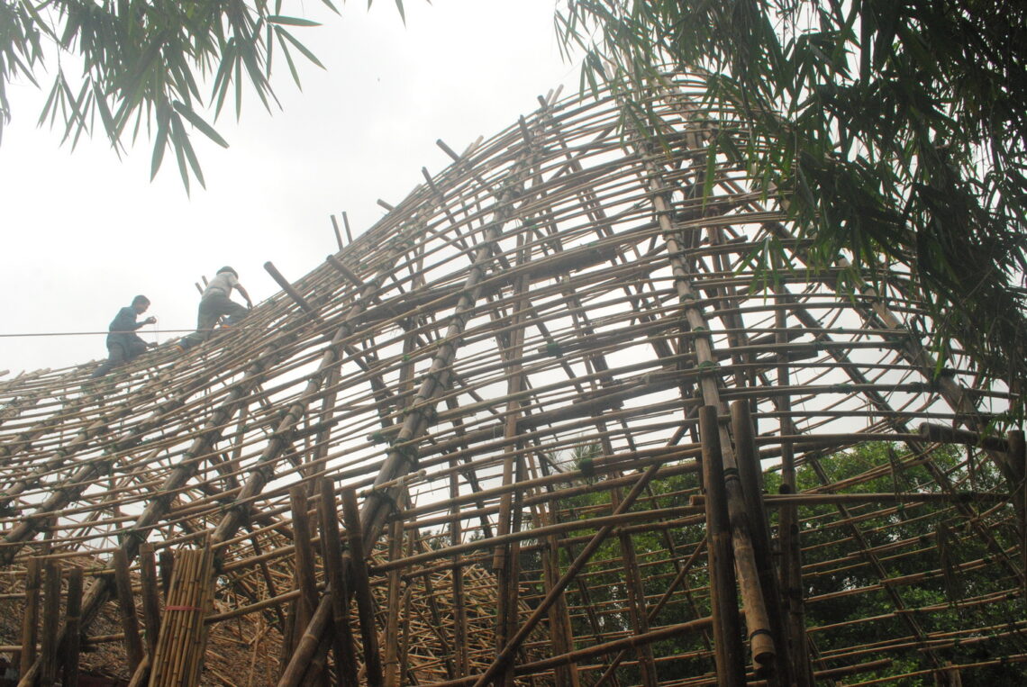 Bamboo Cultural Restaurant Platform / Akasha+Associates Architecture 2 Bamboo cultural restaurant platform / akasha+associates architecture
