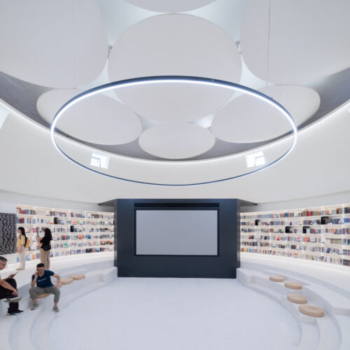 Grand Granary Bookstore Of Librairie Avant-Garde / Seu-Arch Art + Zen Architects 24 Grand granary bookstore of librairie avant-garde / seu-arch art + zen architects