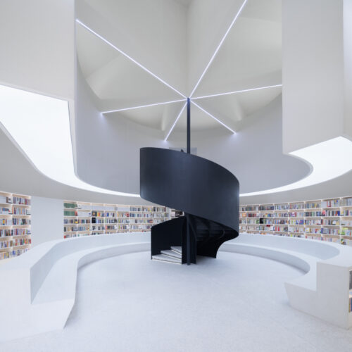 Grand Granary Bookstore Of Librairie Avant-Garde / Seu-Arch Art + Zen Architects 23 Grand granary bookstore of librairie avant-garde / seu-arch art + zen architects
