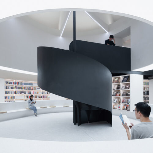 Grand Granary Bookstore Of Librairie Avant-Garde / Seu-Arch Art + Zen Architects 22 Grand granary bookstore of librairie avant-garde / seu-arch art + zen architects