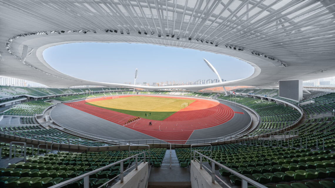 Quzhou sports park / mad architects