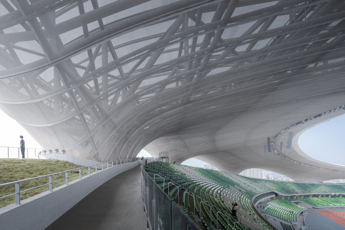 Quzhou sports park / mad architects