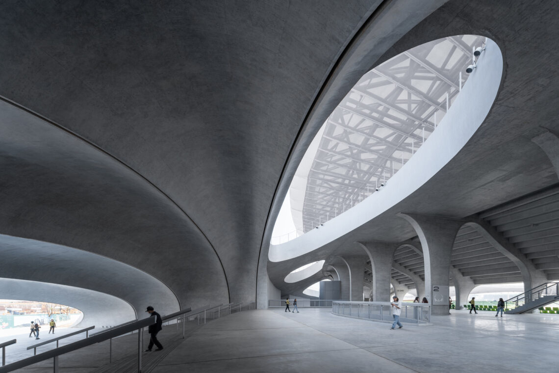 Quzhou sports park / mad architects