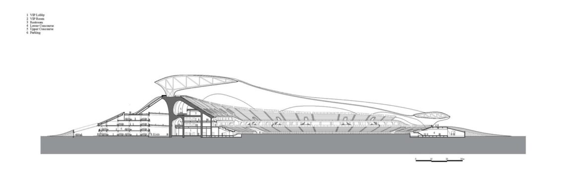 Quzhou sports park / mad architects