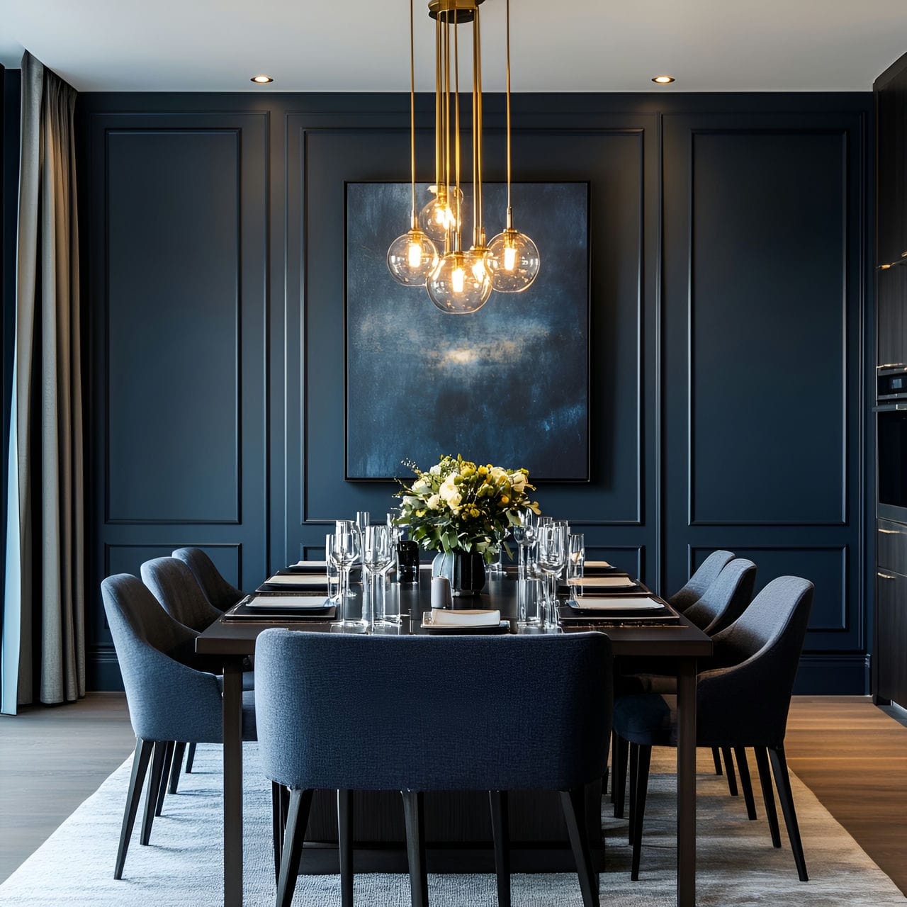20 Best Dining Room Ideas And How To Design One Yourself! 266 10. Accent wallย