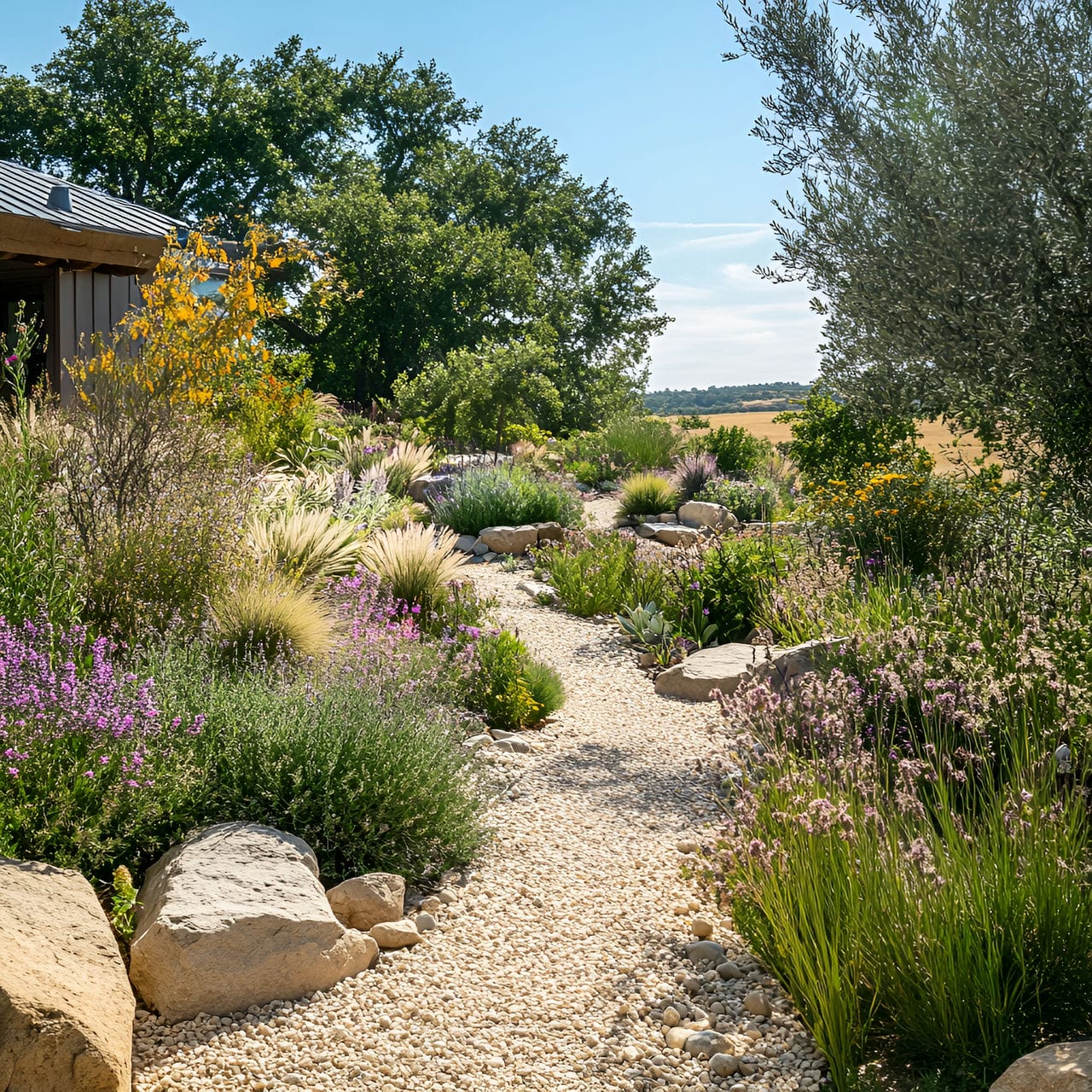 20 Best Garden Ideas And How To Design One Yourself! 207 10. Low-maintenance xeriscaping