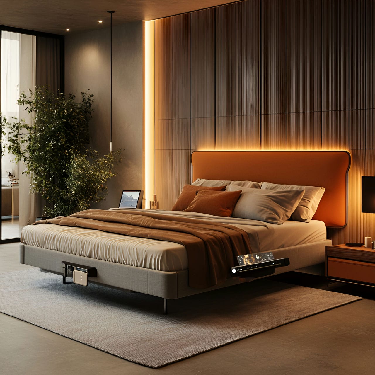 16 Best Bedroom Ideas And How To Design One Yourself! 220 10. Smart technology