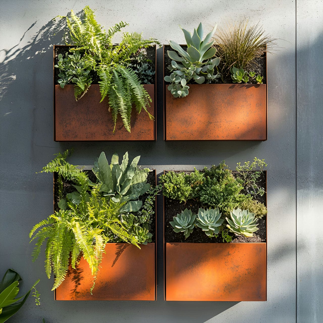 10. Vertical garden