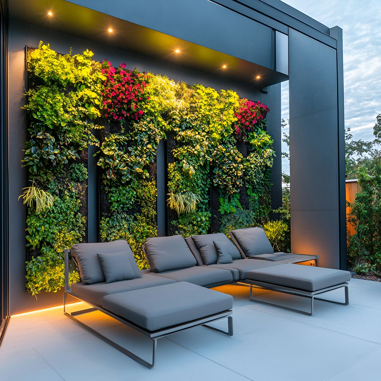 10. Vertical garden