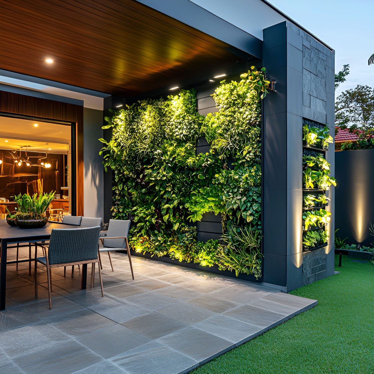 10. Vertical garden