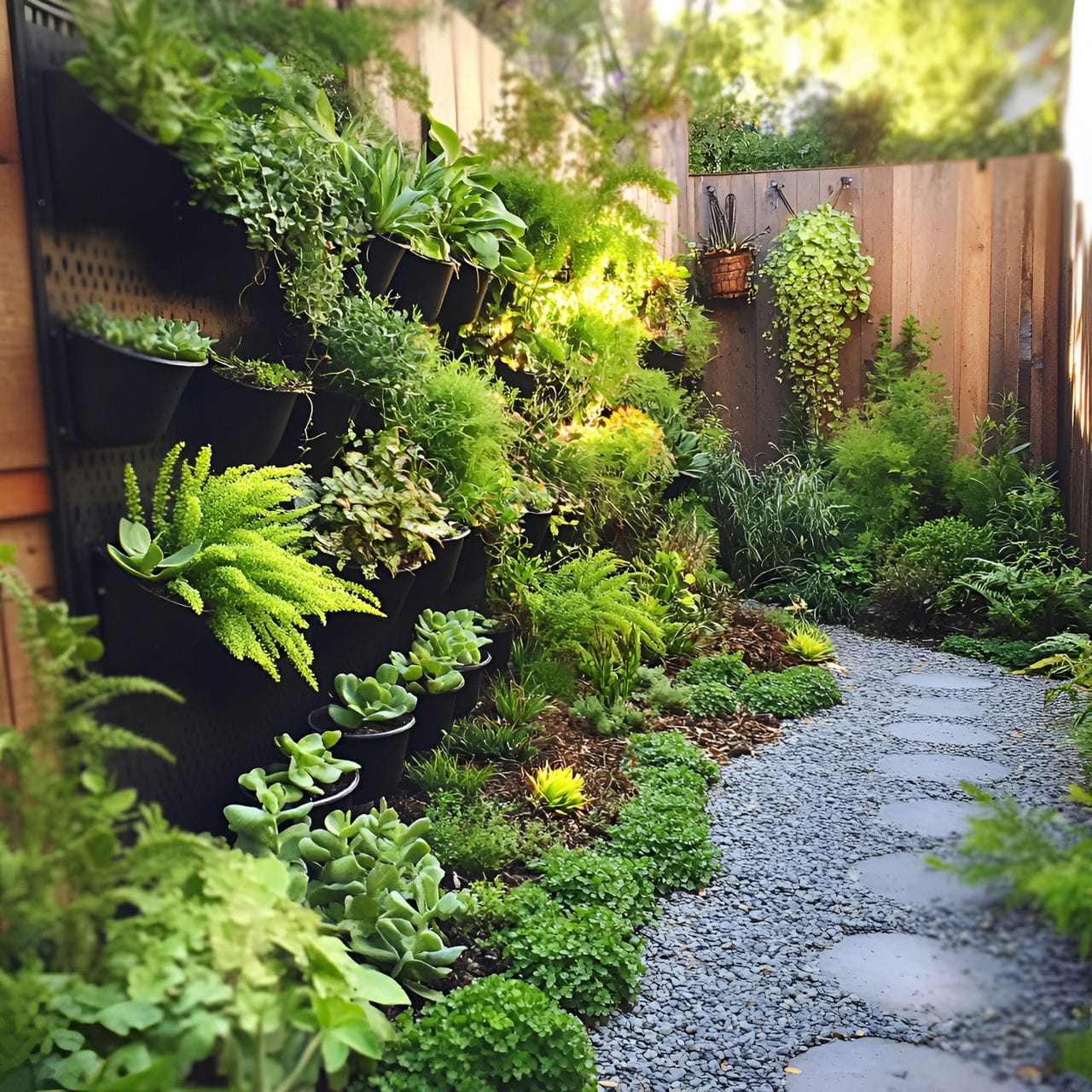 10. Vertical garden