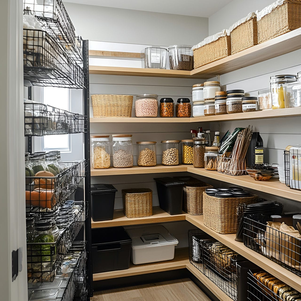 20 Best Kitchen Ideas And How To Design One Yourself! 292 11. Walk-in pantry