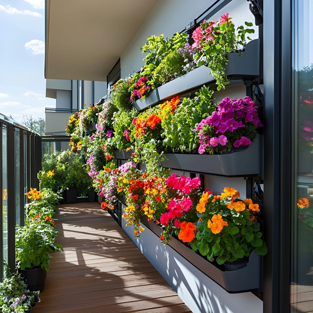 20 Best Garden Ideas And How To Design One Yourself! 225 12. Movable planters