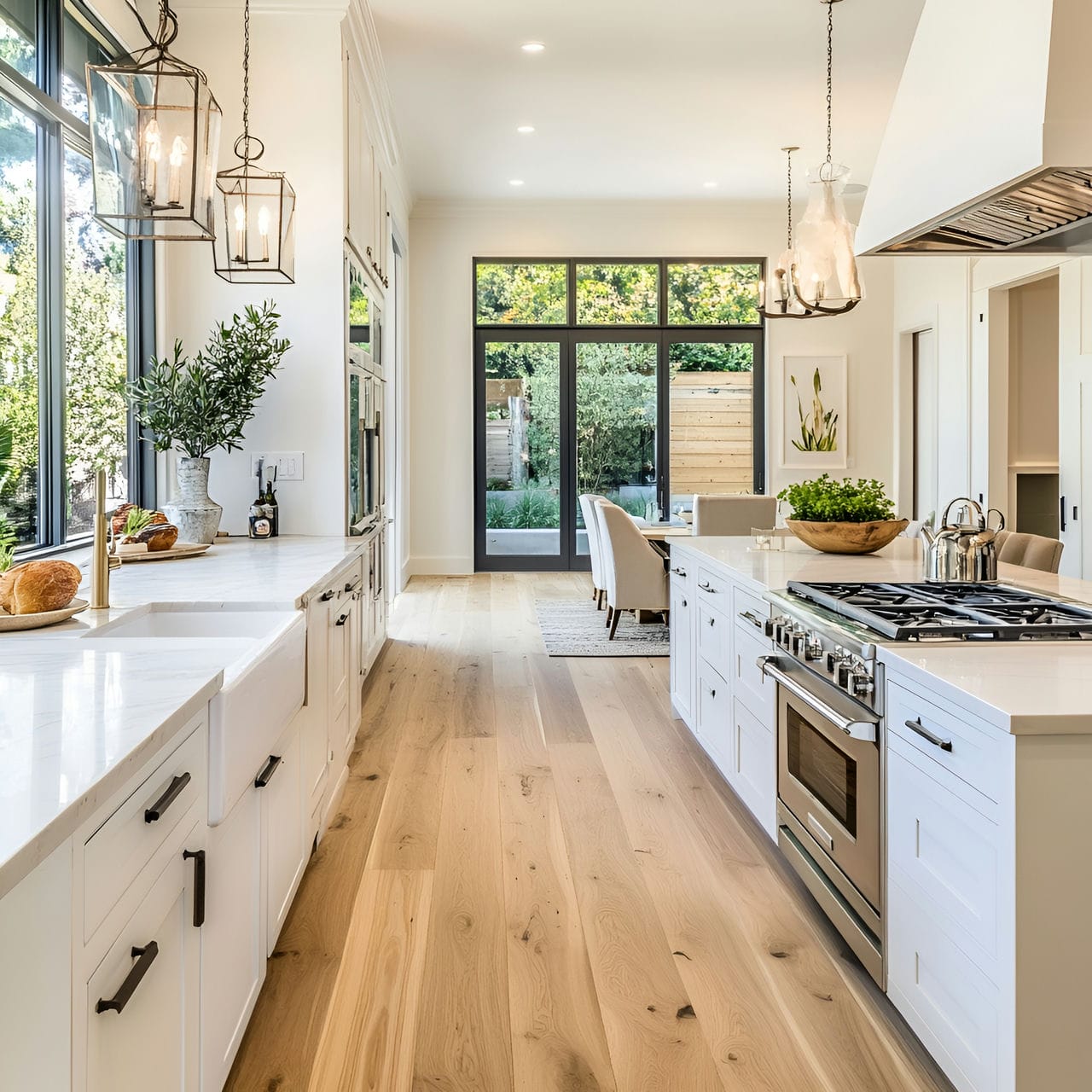 20 Best Kitchen Ideas And How To Design One Yourself! 302 12. Hardwood flooring
