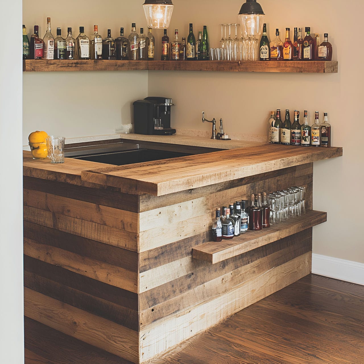 20 Best Dining Room Ideas And How To Design One Yourself! 282 12. Built-in bar