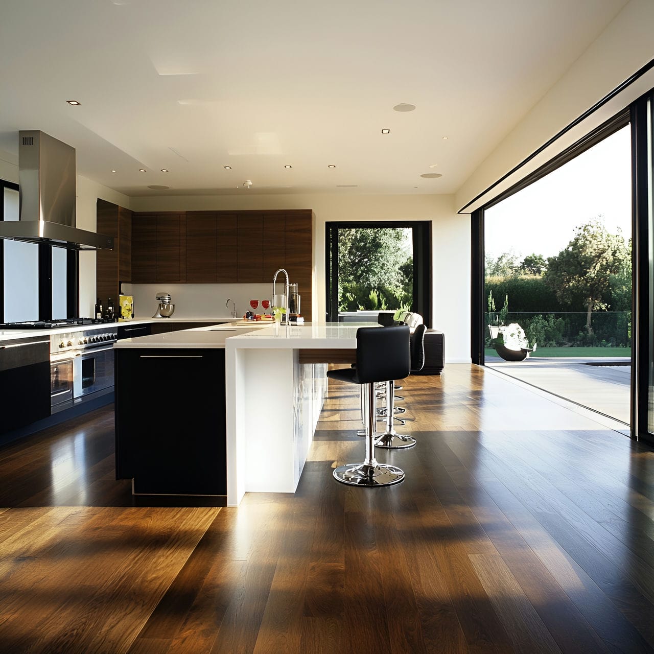 20 Best Kitchen Ideas And How To Design One Yourself! 301 12. Hardwood flooring