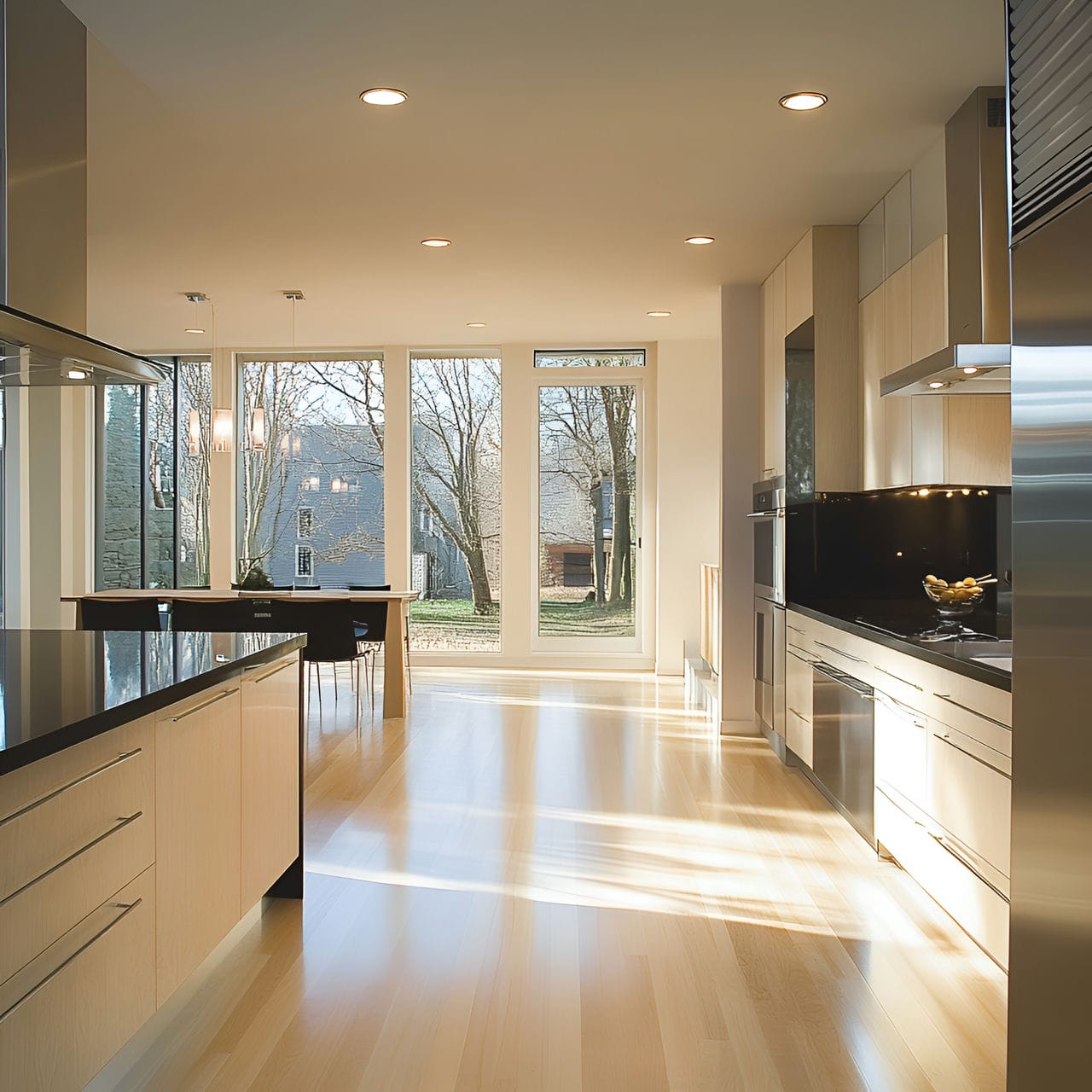20 Best Kitchen Ideas And How To Design One Yourself! 300 12. Hardwood flooring