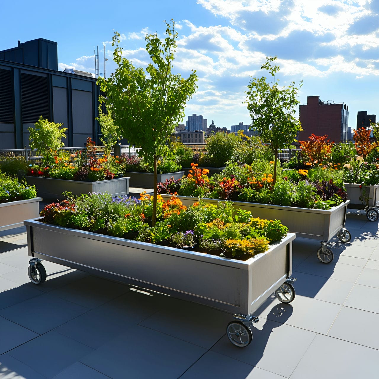 20 Best Garden Ideas And How To Design One Yourself! 223 12. Movable planters