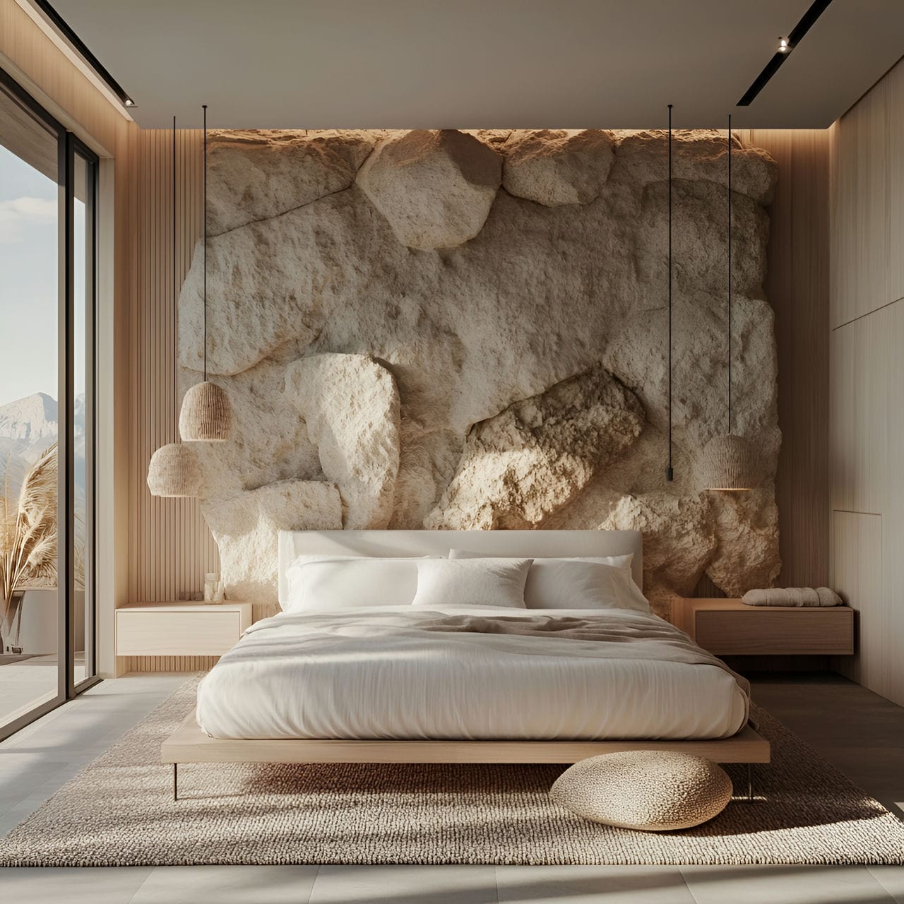 16 Best Bedroom Ideas And How To Design One Yourself! 237 12. Biophilic design