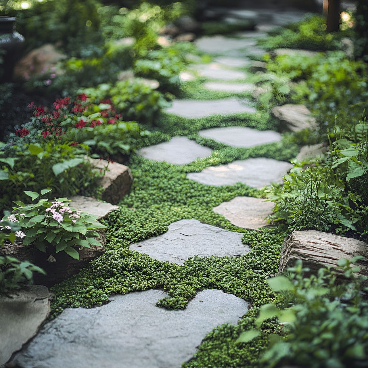 20 Best Garden Ideas And How To Design One Yourself! 226 13. Green pathways