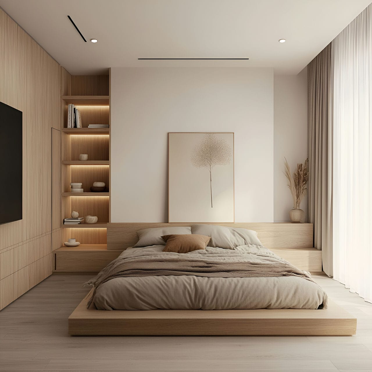 16 Best Bedroom Ideas And How To Design One Yourself! 246 13. Minimalism