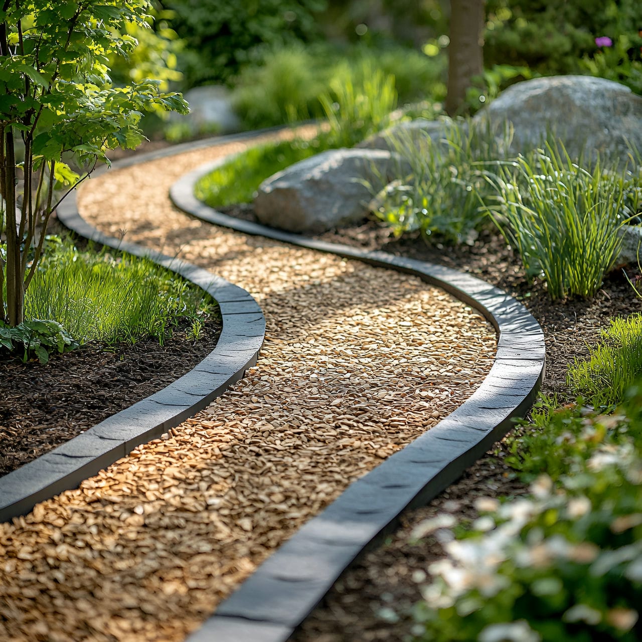 20 Best Garden Ideas And How To Design One Yourself! 230 13. Green pathways