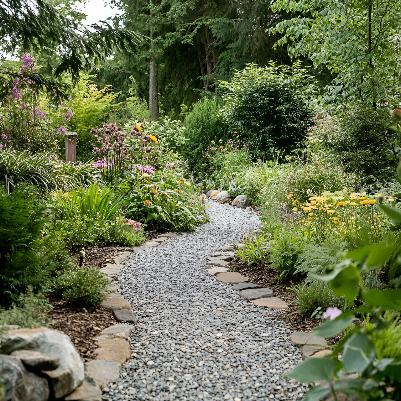 20 Best Garden Ideas And How To Design One Yourself! 228 13. Green pathways