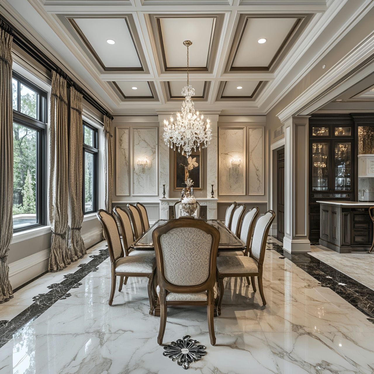 20 Best Dining Room Ideas And How To Design One Yourself! 291 13. Wainscoting