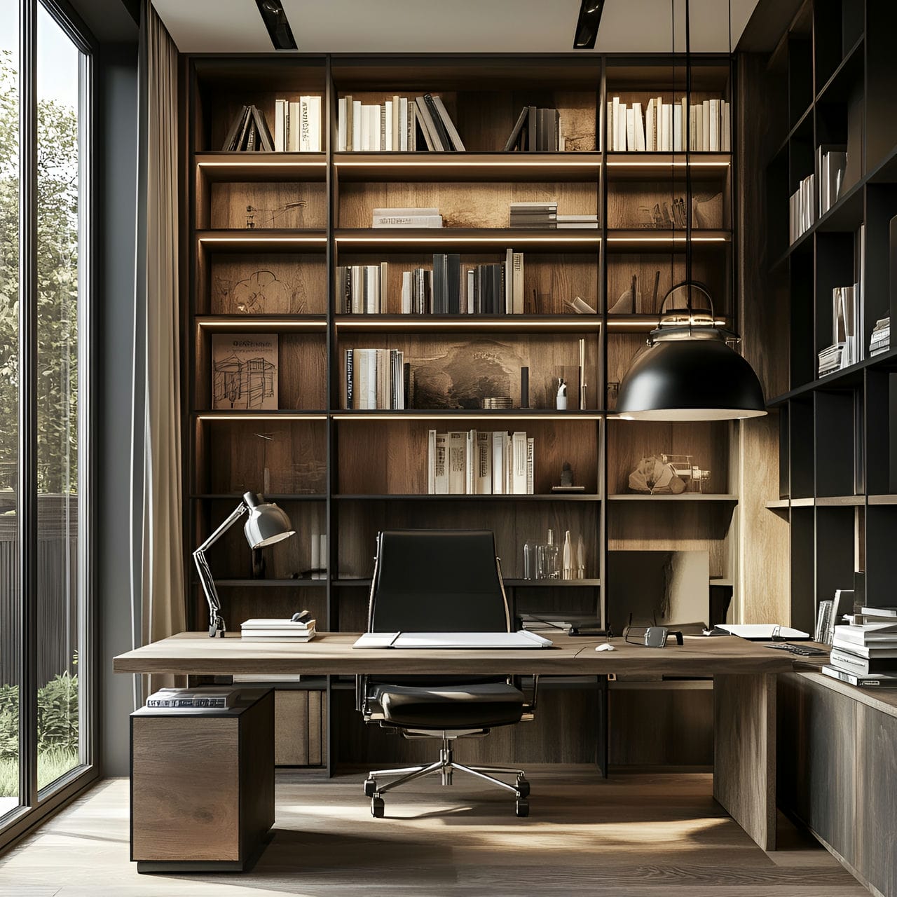 14. Bookshelves