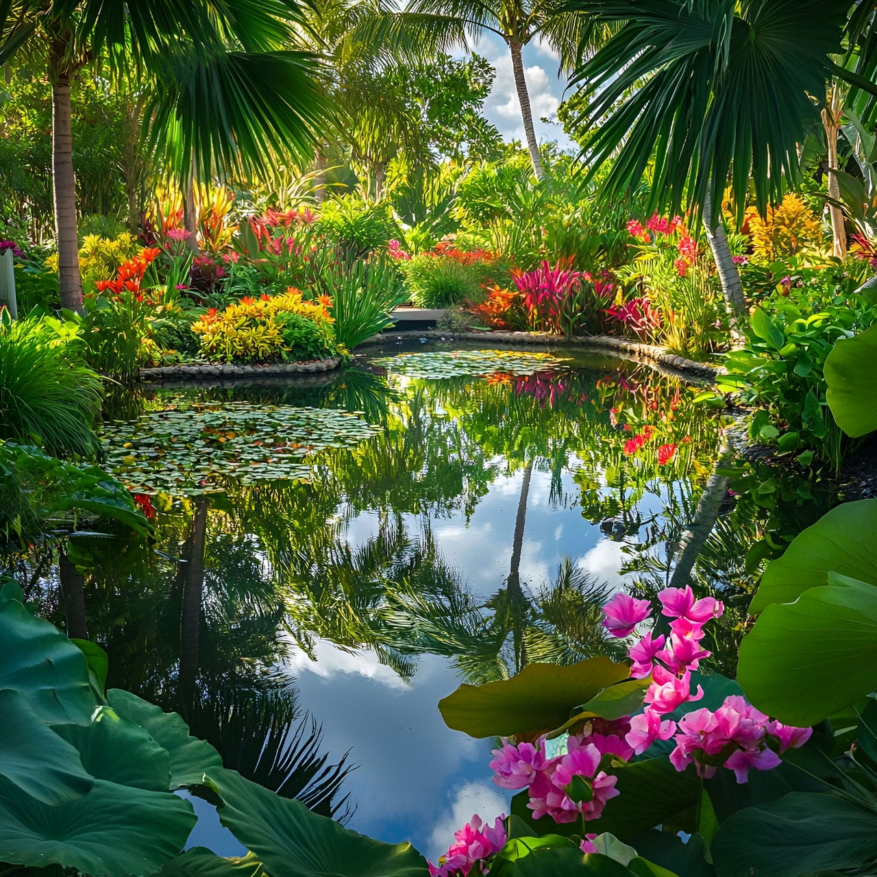 20 Best Garden Ideas And How To Design One Yourself! 233 14. Reflective water gardens