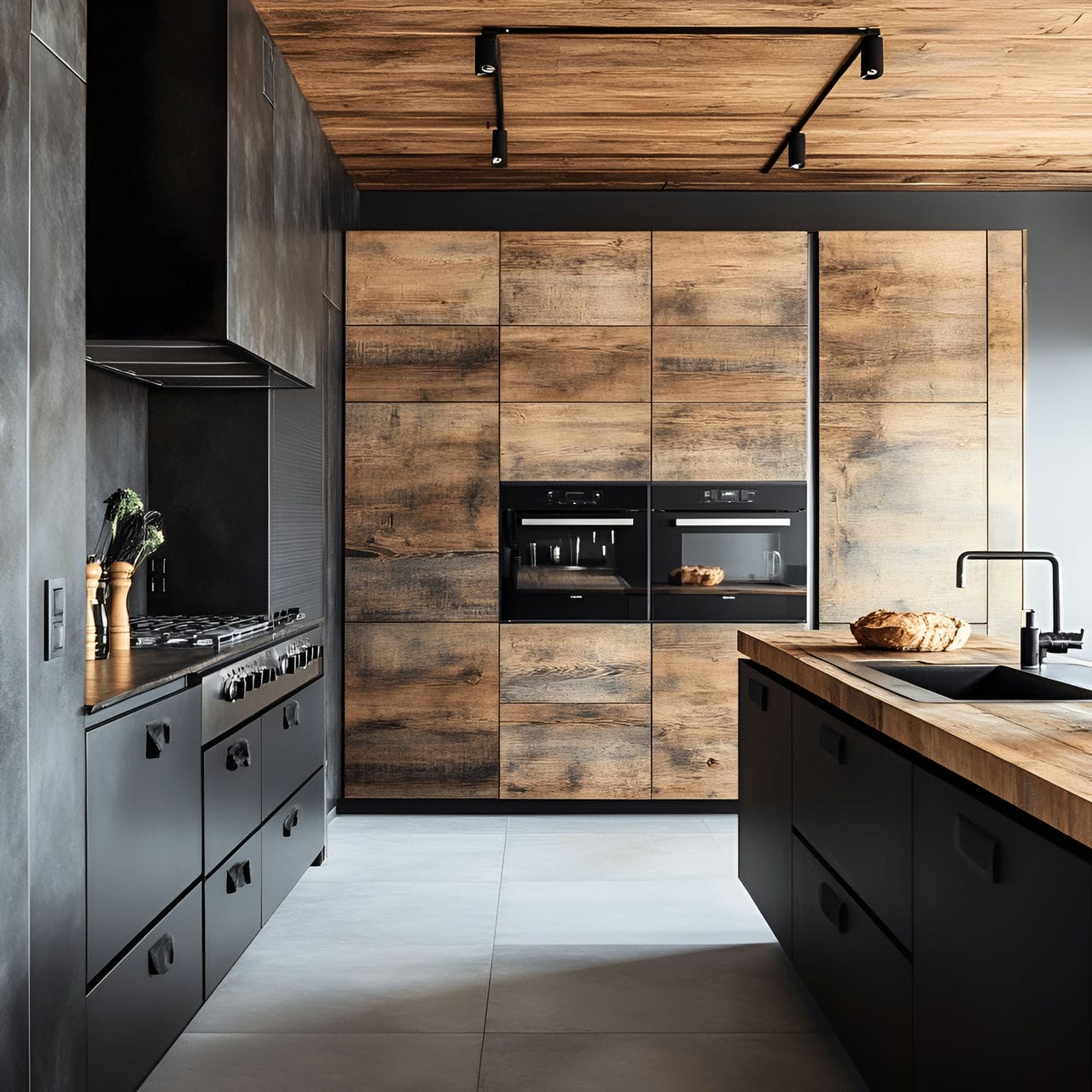 20 Best Kitchen Ideas And How To Design One Yourself! 316 14. Matte black hardware