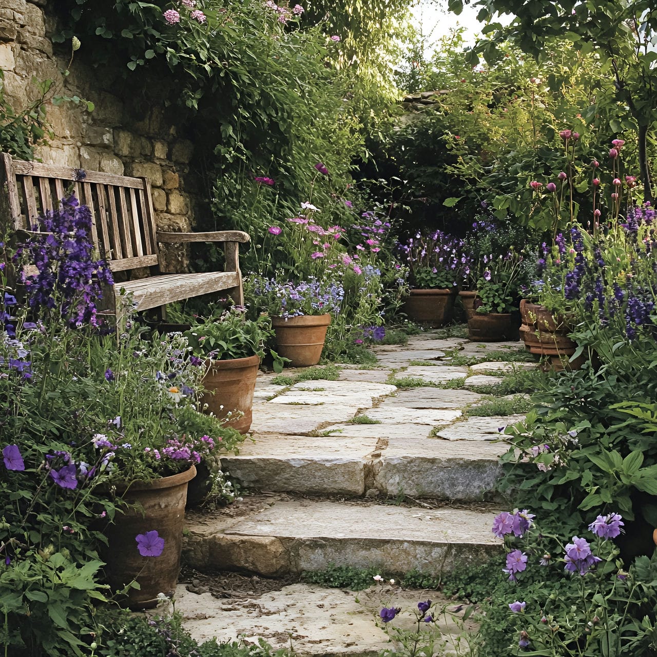 14. English garden