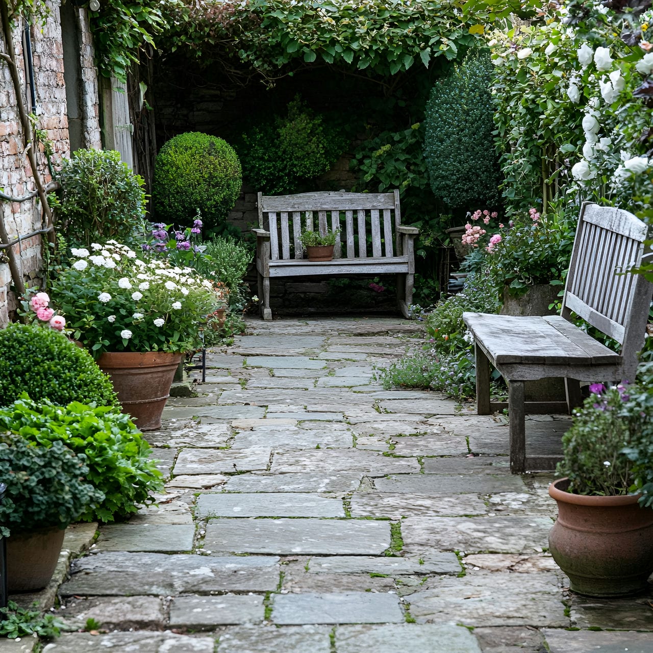 14. English garden