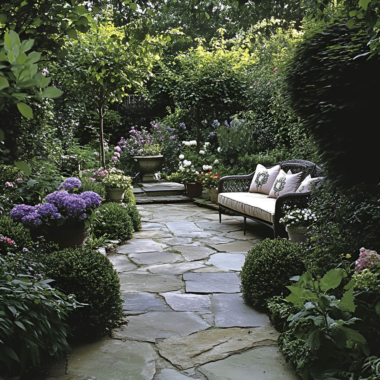 14. English garden