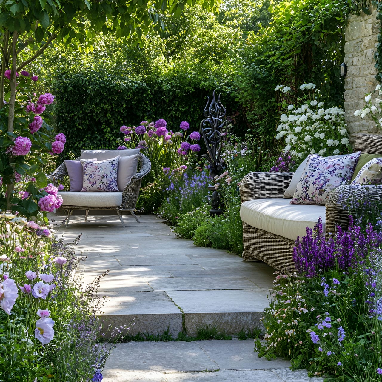 14. English garden
