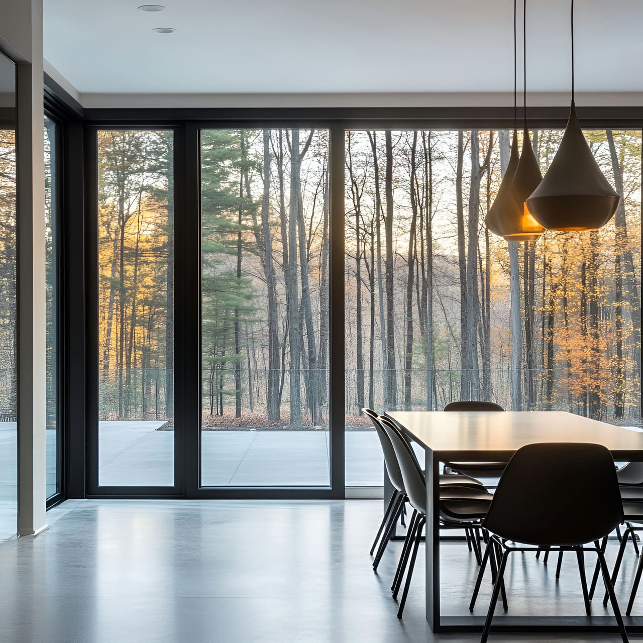 20 Best Dining Room Ideas And How To Design One Yourself! 311 15. Glass doorsย