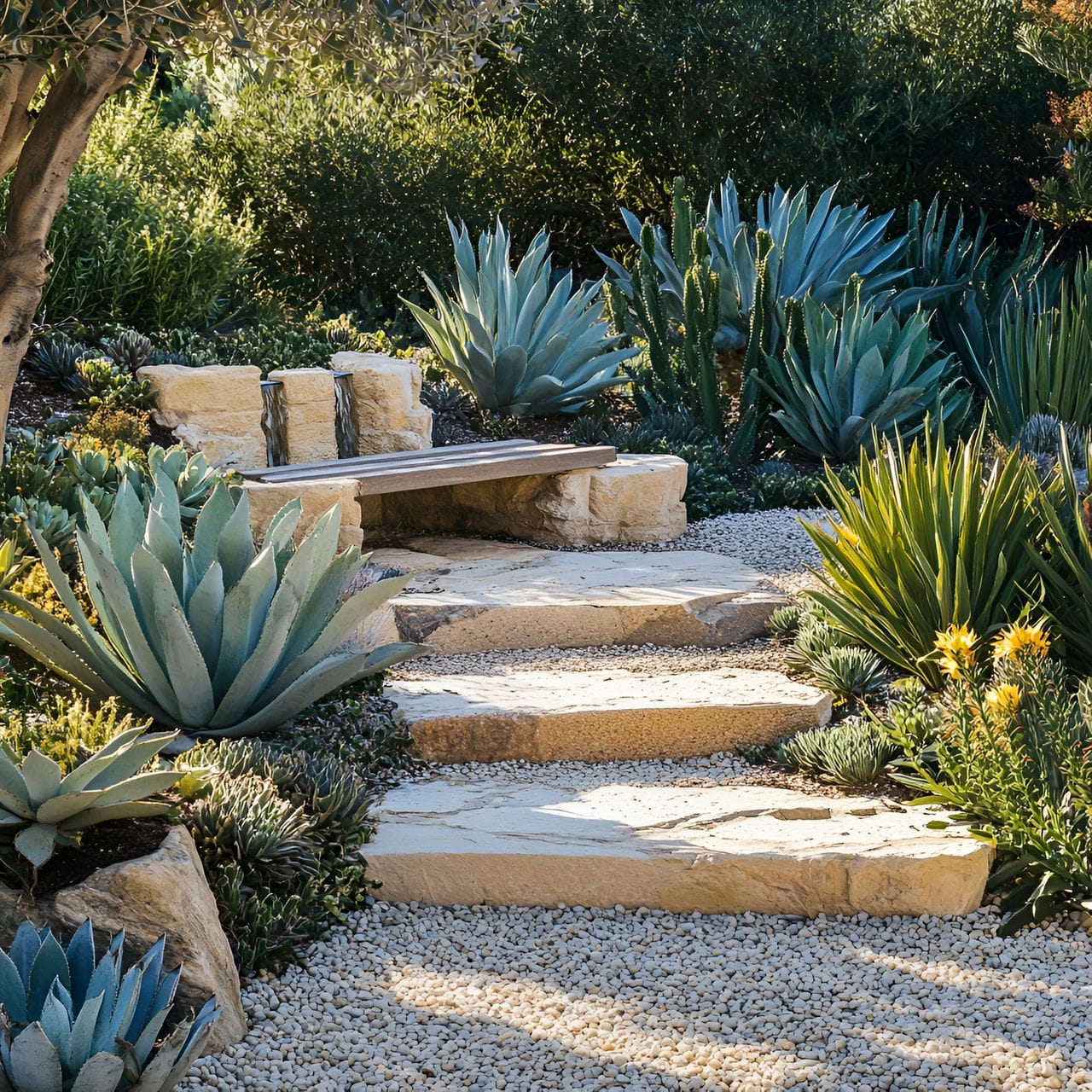 15. Desert oasis