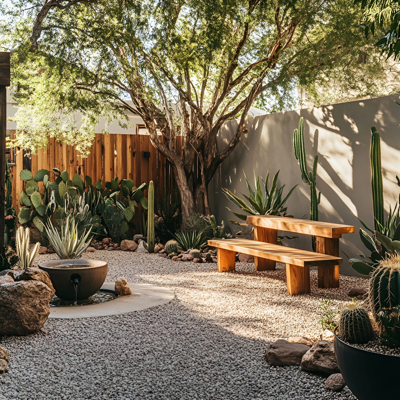 15. Desert oasis