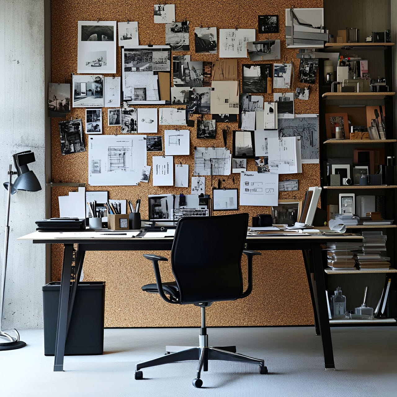 16. Whiteboard or corkboard