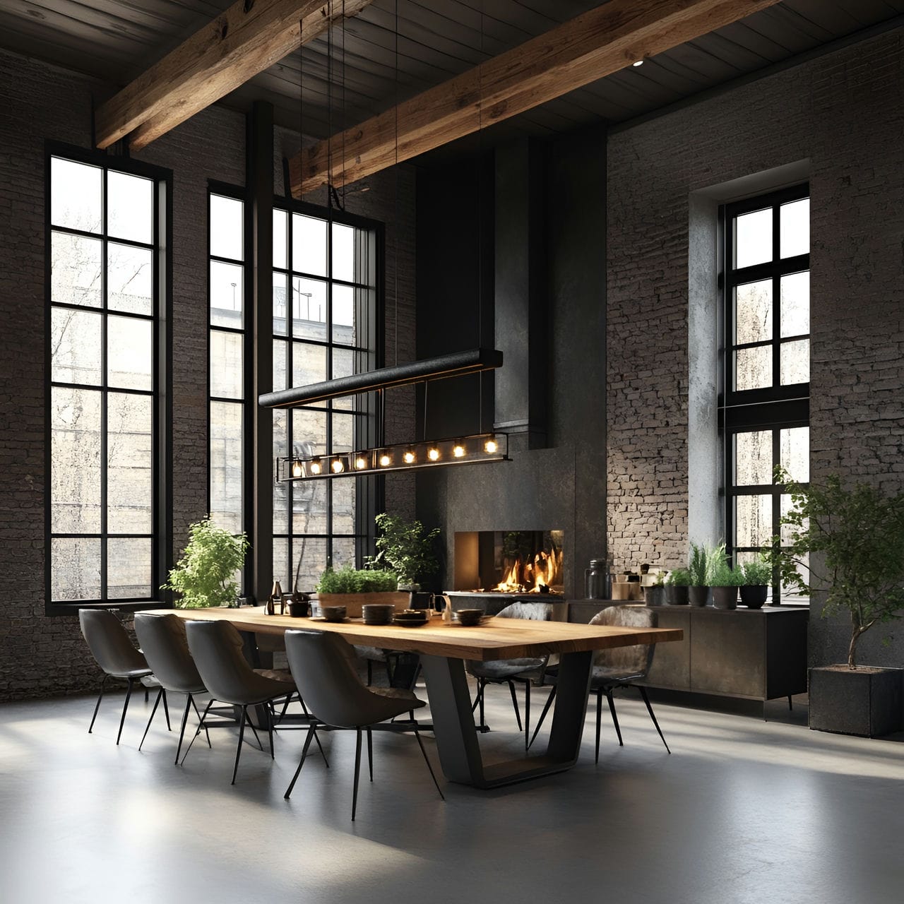 20 Best Dining Room Ideas And How To Design One Yourself! 326 16. High ceilings