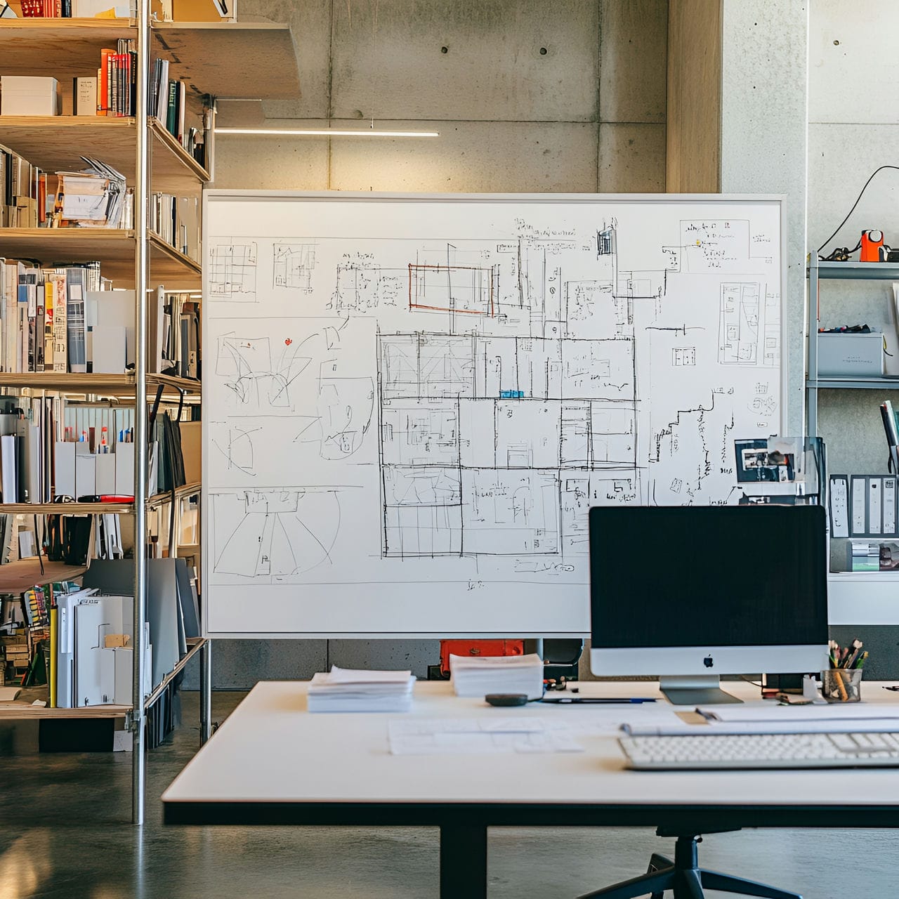 16. Whiteboard or corkboard